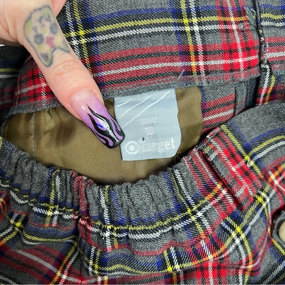 Tartan high waisted shorts - Picture 5 of 5